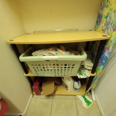 Plastic laundry hamper