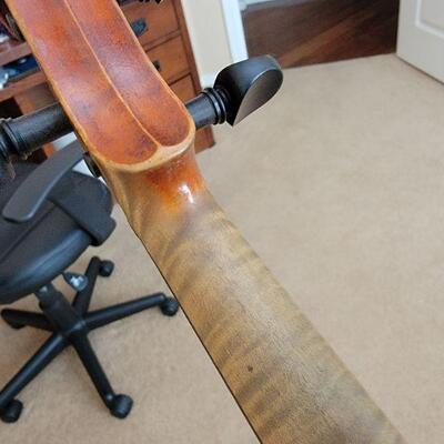Certified Stradivarius copy violin detail
