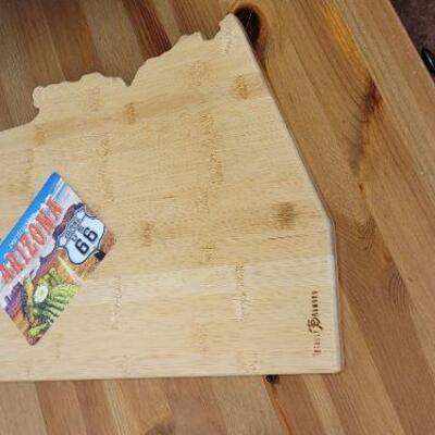 Wood Route 66 Arizona map