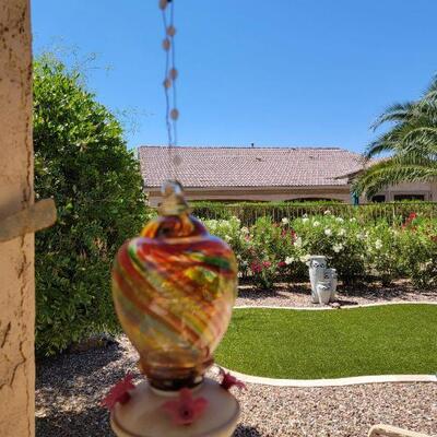 Hummingbird feeder
