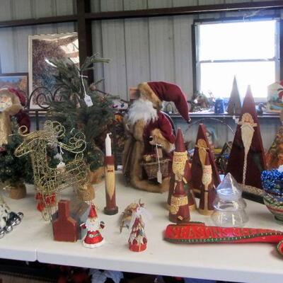HUGE HOLIDAY SELECTION - Including Christmas, Halloween, Thanksgiving, etc. Also 5 beautiful metal folding bakers racks - won't last...