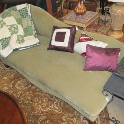 Sage colored fainting couch - 