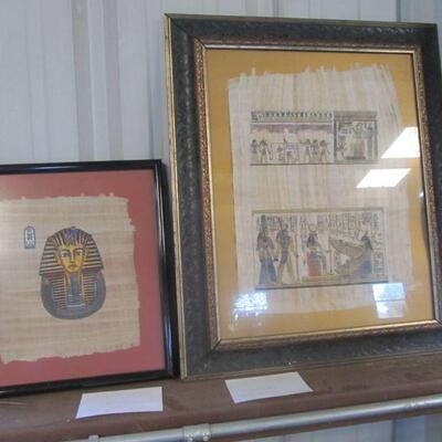 HUGE selection of artwork to choose from for all budgets.  *** Handpainted Egyptian Art on Papyrus ***
