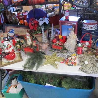 HUGE HOLIDAY SELECTION - Including Christmas, Halloween, Thanksgiving, etc. Also 5 beautiful metal folding bakers racks - won't last...