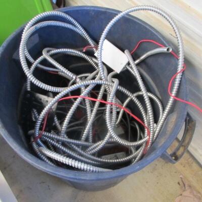 Commercial fire alarms, conduit, Fire pulls, Fire boxes.
