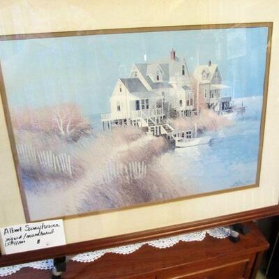 Numbered/signed print by Albert Sway Hoover.