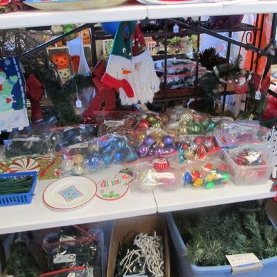 HUGE HOLIDAY SELECTION - Including Christmas, Halloween, Thanksgiving, etc. Also 5 beautiful metal folding bakers racks - won't last...