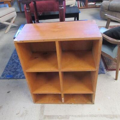 We have several shelving pieces in various sizes
