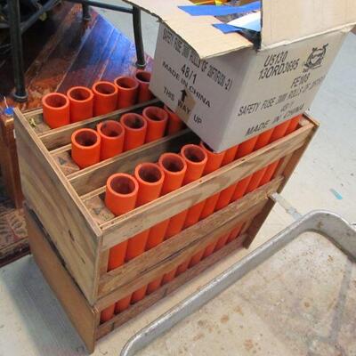 Love to blow stuff up and entertain folks?  Here is an actual FIREWORKS LAUNCHING SYSTEM w/ fuses.  COOL!!!!