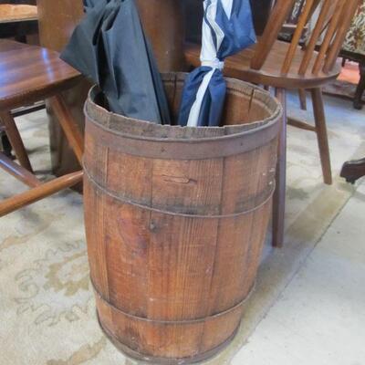 Antique 1800's barrel.