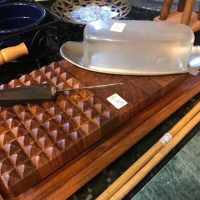 Mid-Century Cheese Board