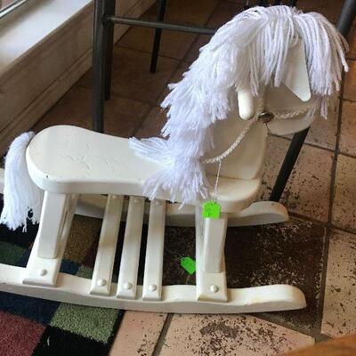 Wooden Rocking Horse