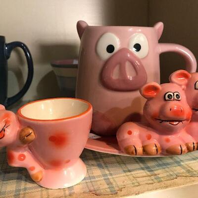 Cute Piggy Dishes