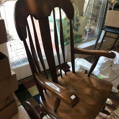 Wooden Rocking Chair