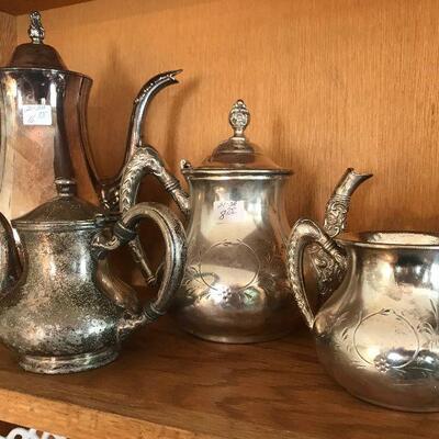 Silver Plate Tea Set