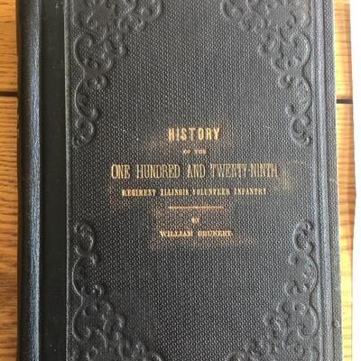 History of the 129th Regiment Illinois Volunteer Infantry. 1866. This regiment was composed of soldiers from Livingston County. 