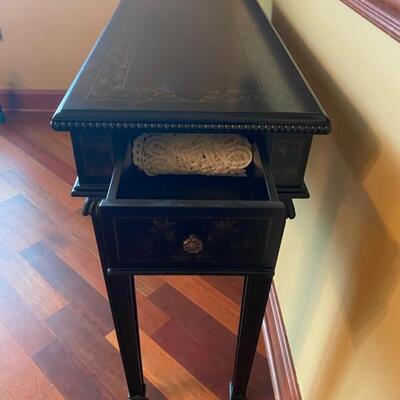 Bombay 2-Drawer Accent Table - 33"W x 30.5"H x 13"D - $80
