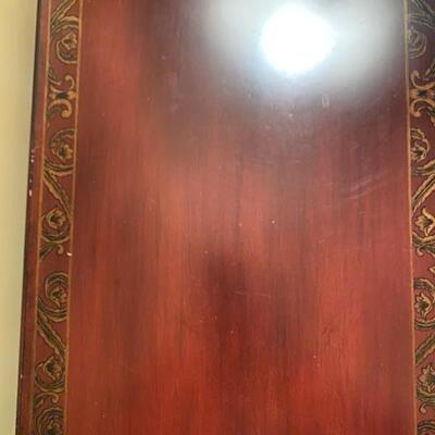 2003 Bombay One-Drawer Accent table - 31"H x 30"W x 15"D - $110