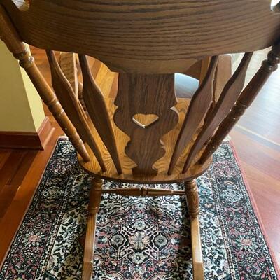 VA House Rocking Chair - 43"H x 36"D x 28"W - $90