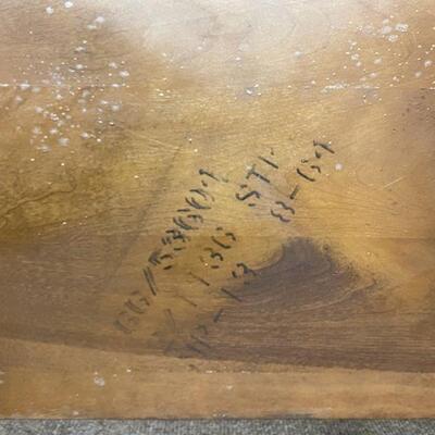 Pair Vintage 1964 2-Tier End Tables - 28"D x 24"H x 18"W - $60 & $40 (needs some TLC) or $80 Both