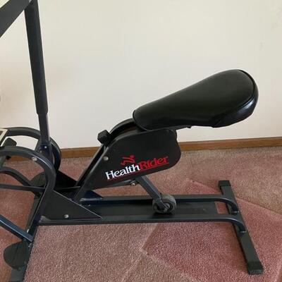 Health Rider Total Body Cardio Glider - 50"W x 42"H x 35"D - $180