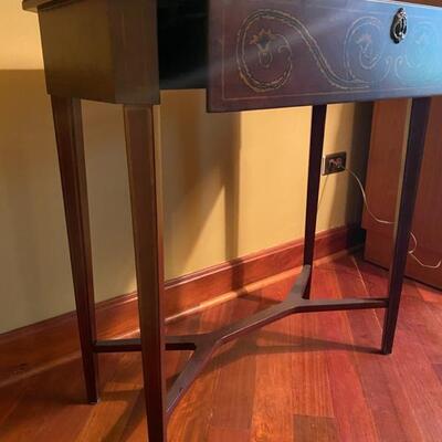 2003 Bombay One-Drawer Accent table - 31"H x 30"W x 15"D - $110
