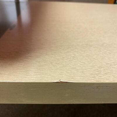 Pair MCM 1958 Two-Tier Atomic End Tables - 30"D x 24"H x 18"W - $80 Each or $150 Pair