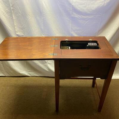 Stitchmaster Super Deluxe Sewing Machine & Table - 31"H x 21"W x 18"D (Closed) 30"H x 48"W x 18"D...