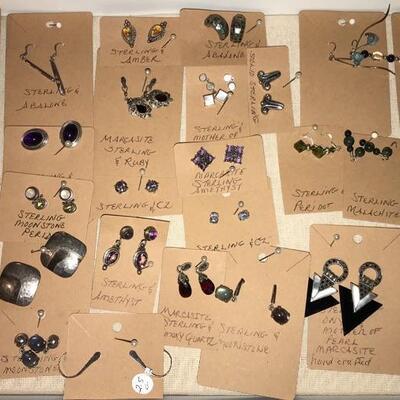 ALL carded for gifting , these are each and all - Sterling 