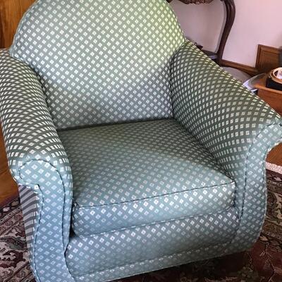Pair of Ethan Allen club chairs