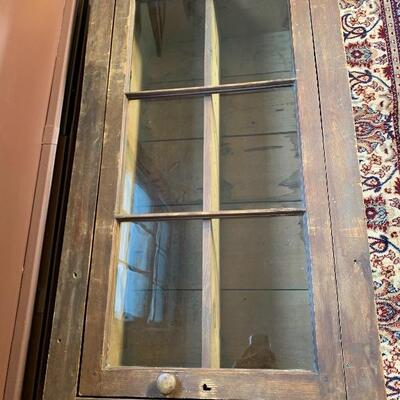 Primitive cabinet - Use as is or insert in wall - originally a  built in