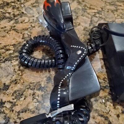 The handset for the Harley telephone