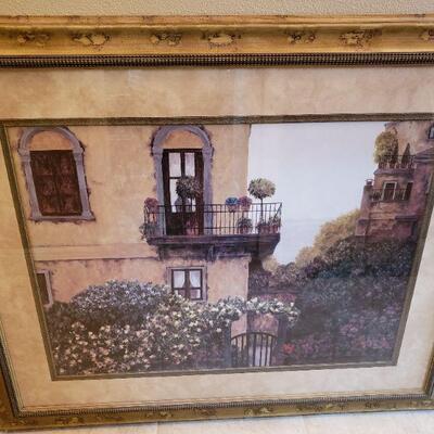 large painting, very good condition, one of many similar paintings