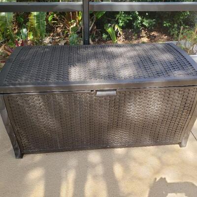 Matching outdoor storage chest