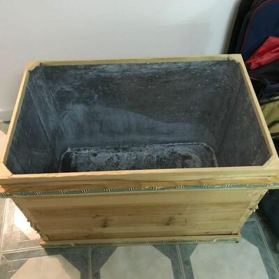 Inside View of Large Asian Tea Box
View 2 of 2 