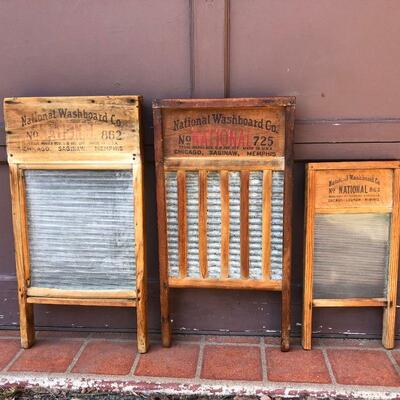 All or One ` Your Choice  Vintage Washboards