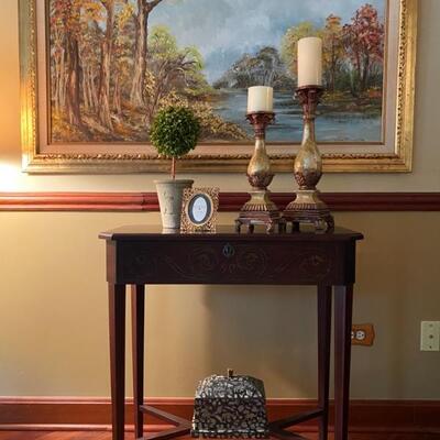 2003 Bombay One Drawer Accent Table - 31