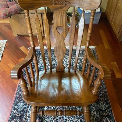 VA House Rocking Chair - 43"H x 36"D x 28"W - $90