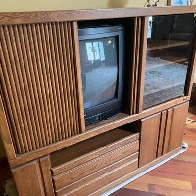 Palliser Entertainment Unit - 57"W x 51"H x 20.5"D - $60