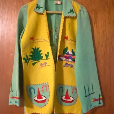 Groovy embroideries jacket