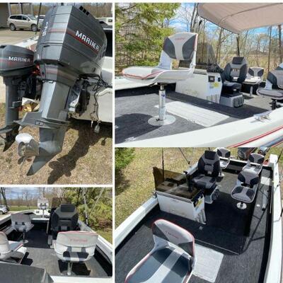 1993 Yar-Craft 1890 CRS 18' with 175HP Mariner 2.5L and 15HP Mariner, Depth Finder and Trailer Included