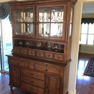 Holland House China Cabinet/Hutch