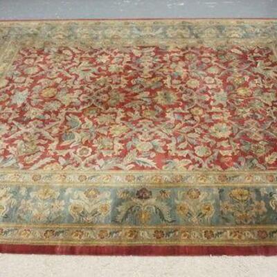 1033	LARGE ROOM SIZE RUG THICK PILE. 12 FT 6 IN X 14 FT 7 IN 
