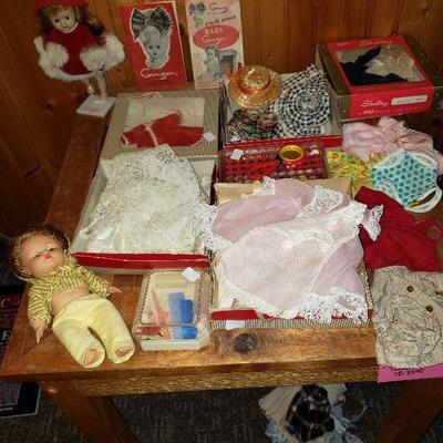 Ginger Doll & Clothing-Lot