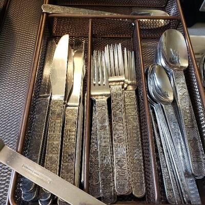 Cambridge- Aztec Stainless Flatware- Discontinued