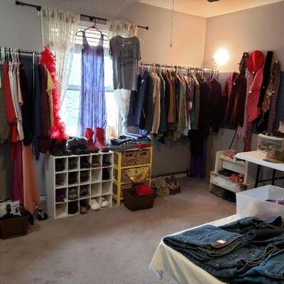 Ladies Clothing Room- Upstairs