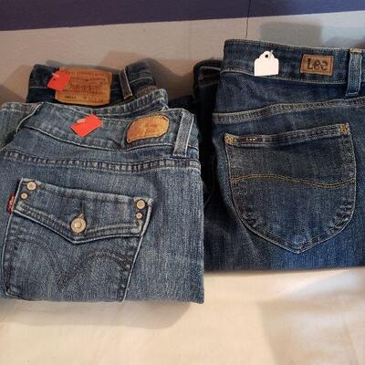 Pants- Sz8-14 Simply Vera/Gloria V/Levi/Sanoma Croft/Amanda/Styles&Co.