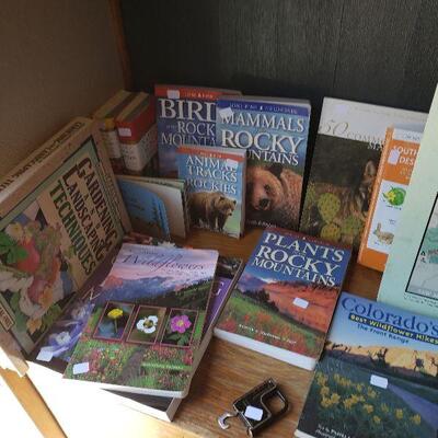 Rocky Mtn. Books- Mostly New- Animals/Flowers