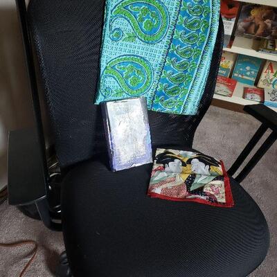 2 Nice Office Chairs and Misc Office supplies