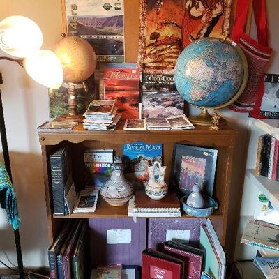 Globes, Travel Maps & New Photo Albums